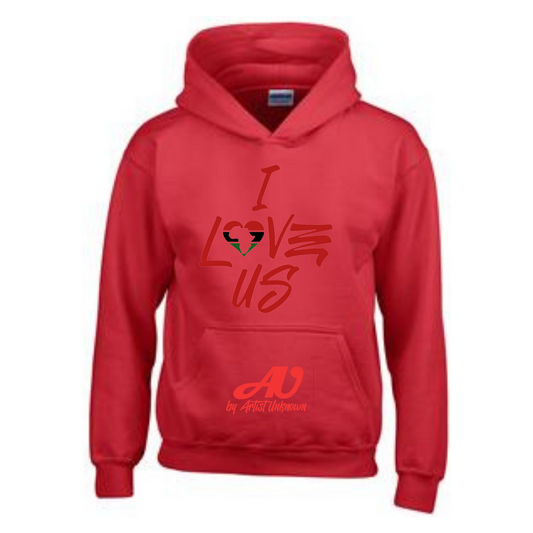 I LOVE US! (heart stacked) Hoodie