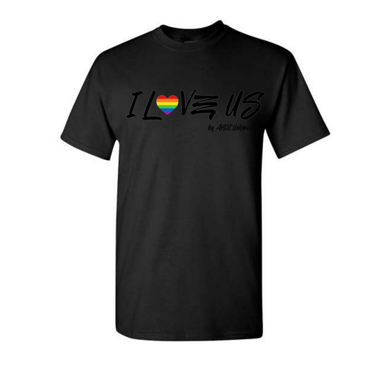 I LOVE US! ( Rainbow Heart shirts)