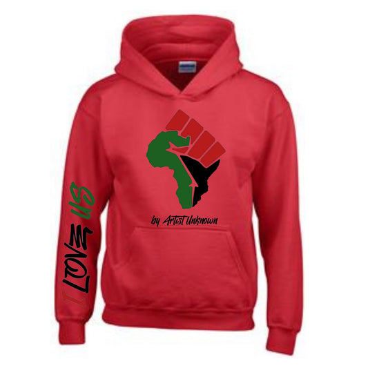 I LOVE US! (Fist Hoodie)
