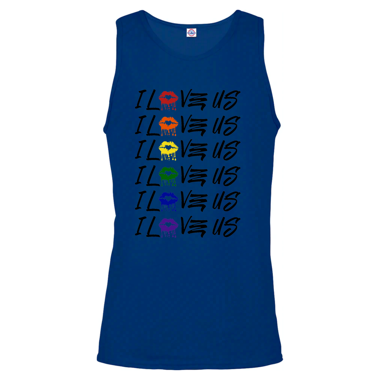 Pride Tanks (female) black lettering
