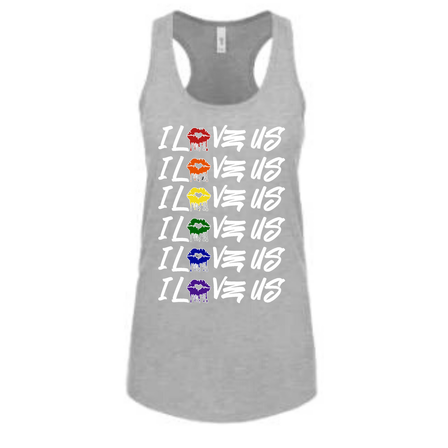 Pride Tanks (female) white lettering