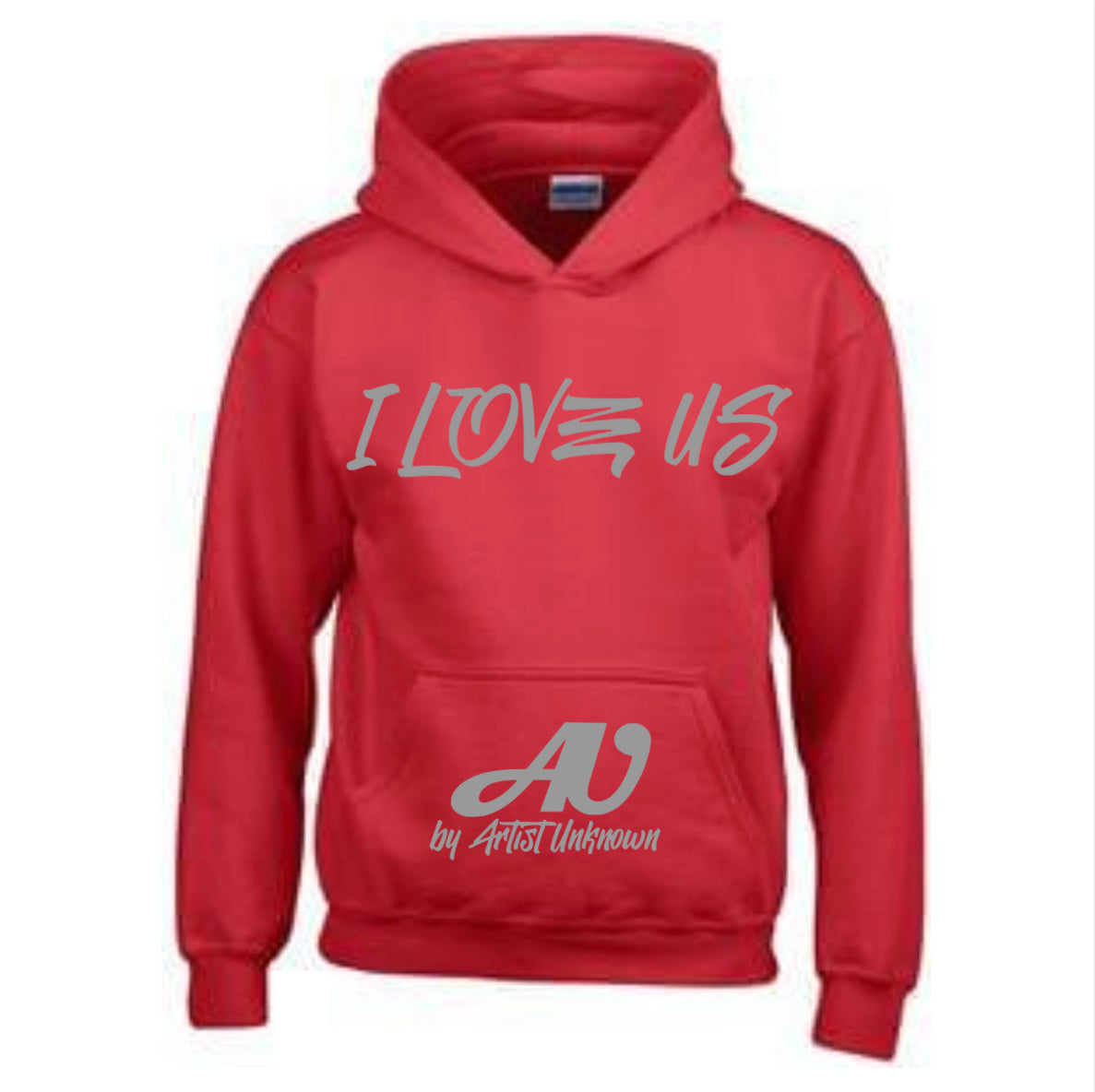 I LOVE US! (red hoodie)